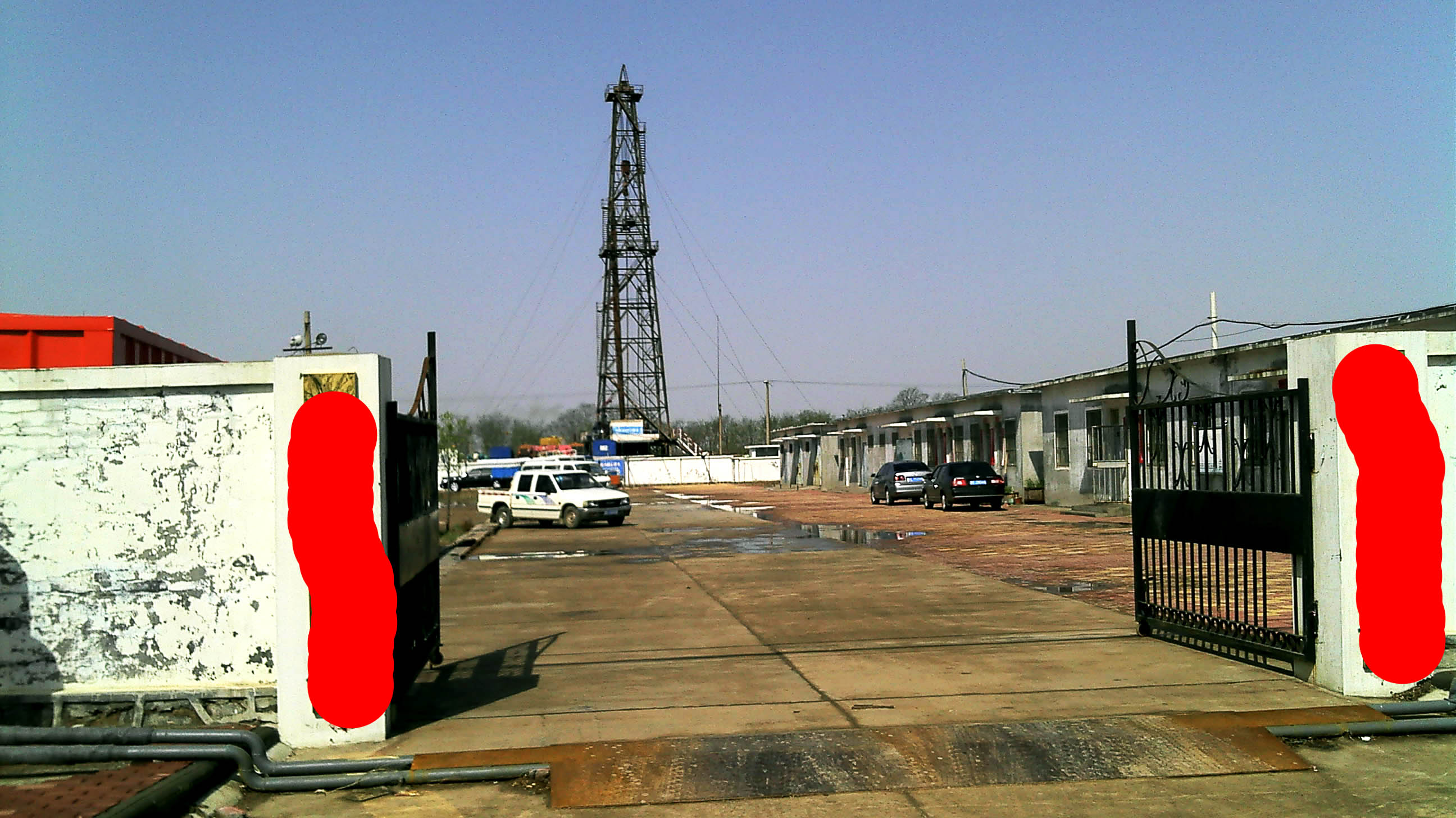 油区景象:井架与抽油机 - 东营拍客 - 齐鲁社区 