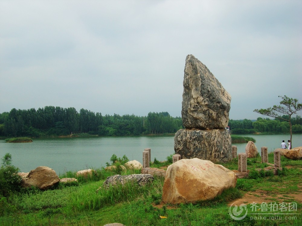 安丘青龙湖夏季风光