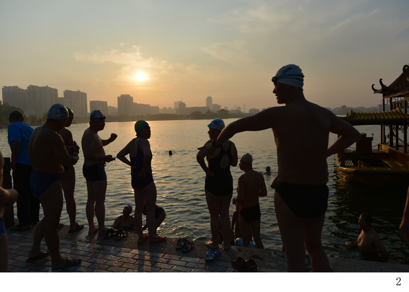 游泳摄影比赛获奖名单(组照三等奖)赵秋江