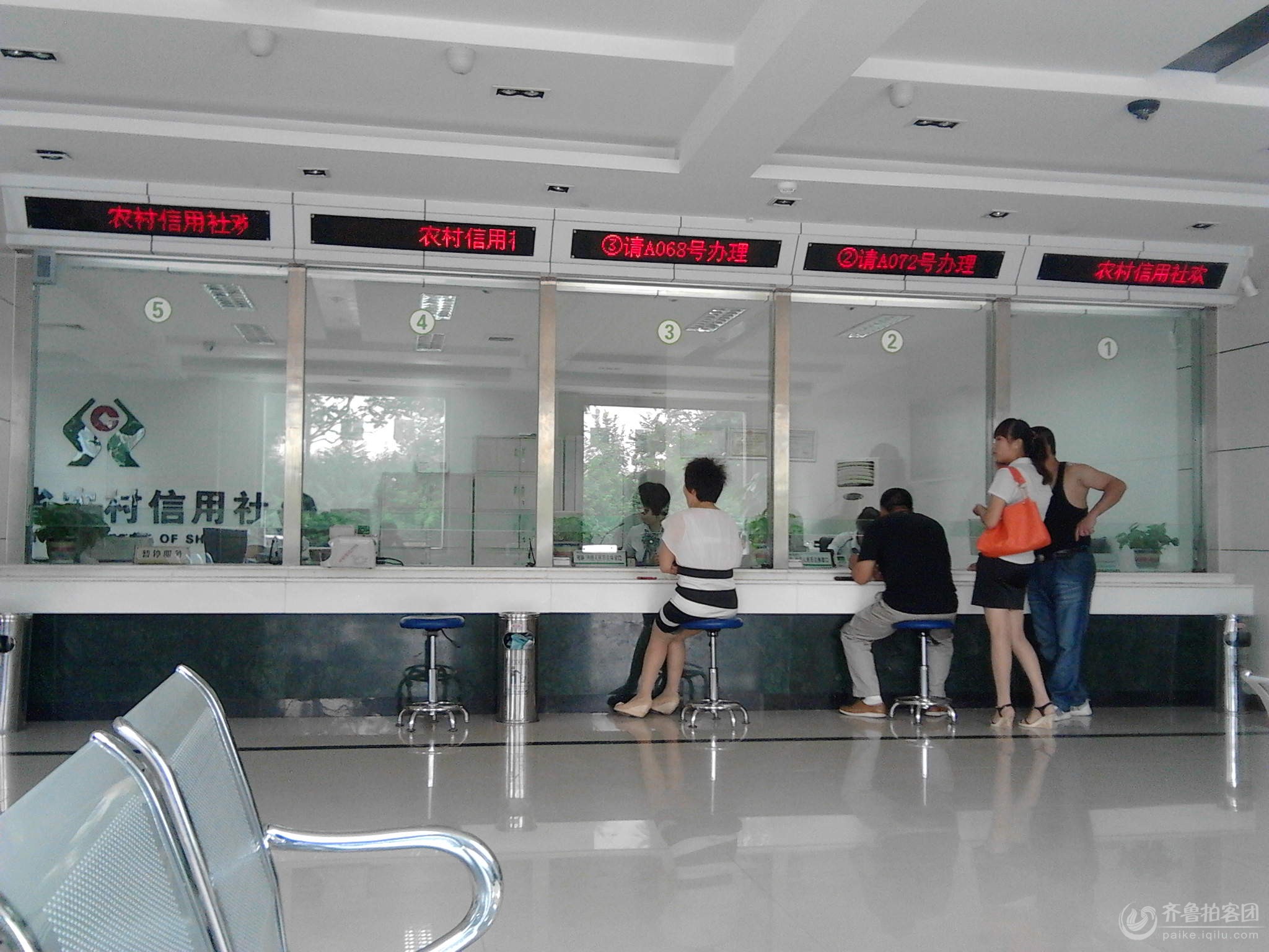 农村信用社我们等不起 - 德州拍客 - 齐鲁社区