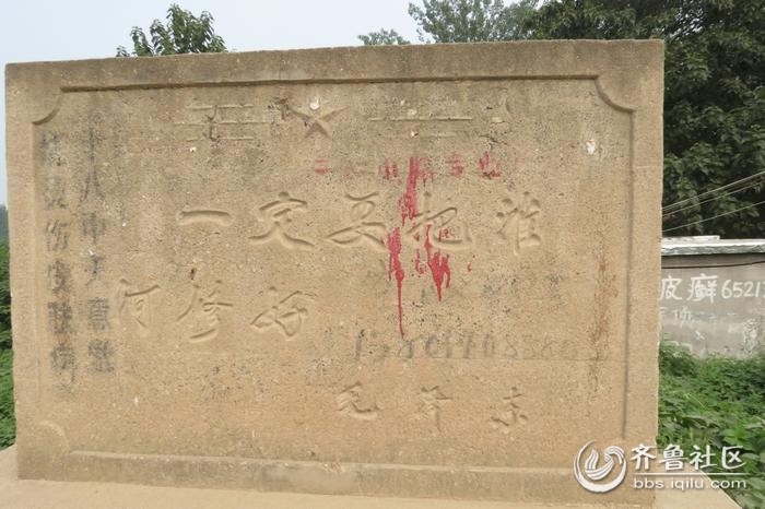 郓城北关公路桥的标语 - 郓城志愿者协会 - 齐鲁