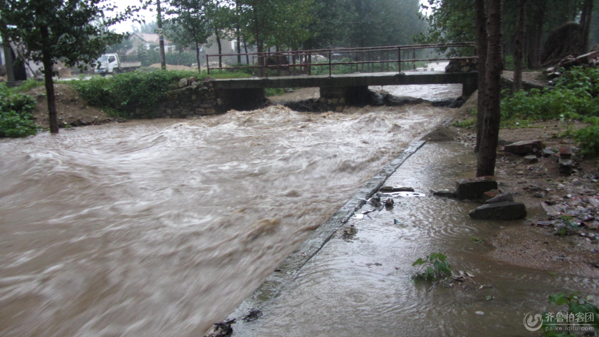 今天下的雨好大 - 临沂拍客 - 齐鲁社区 - 山东第