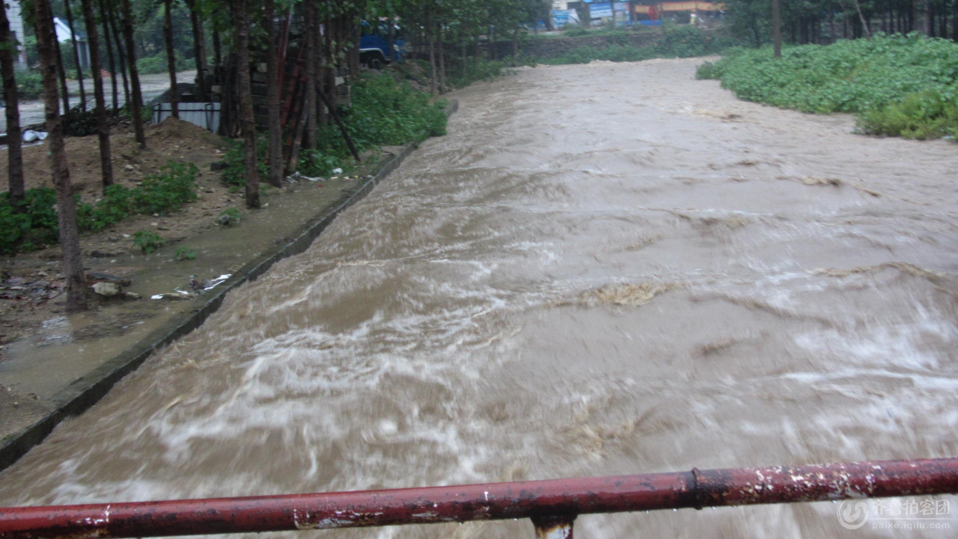 今天下的雨好大 - 临沂拍客 - 齐鲁社区 - 山东第