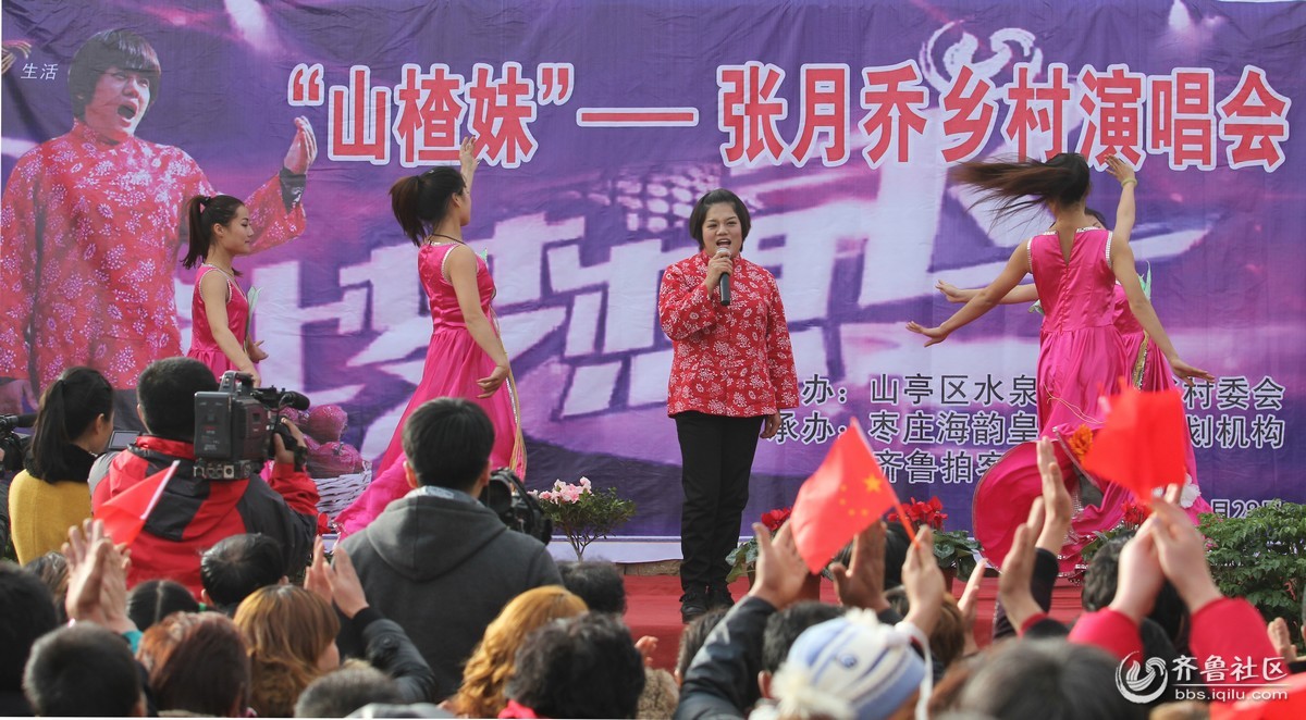 <em>让梦想飞</em> <em>山楂妹</em>--张月乔乡村演唱会圆满成功