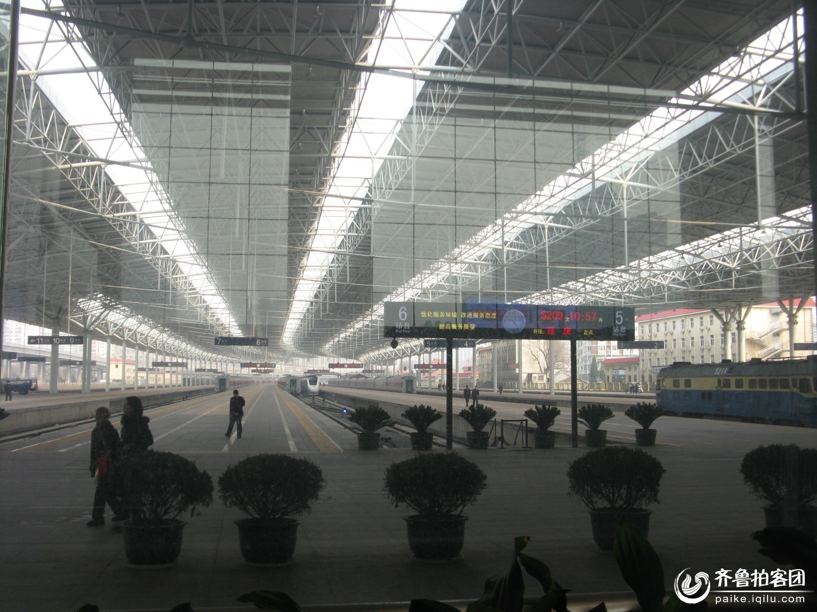 探访京张铁路青龙桥车站 人字形线路