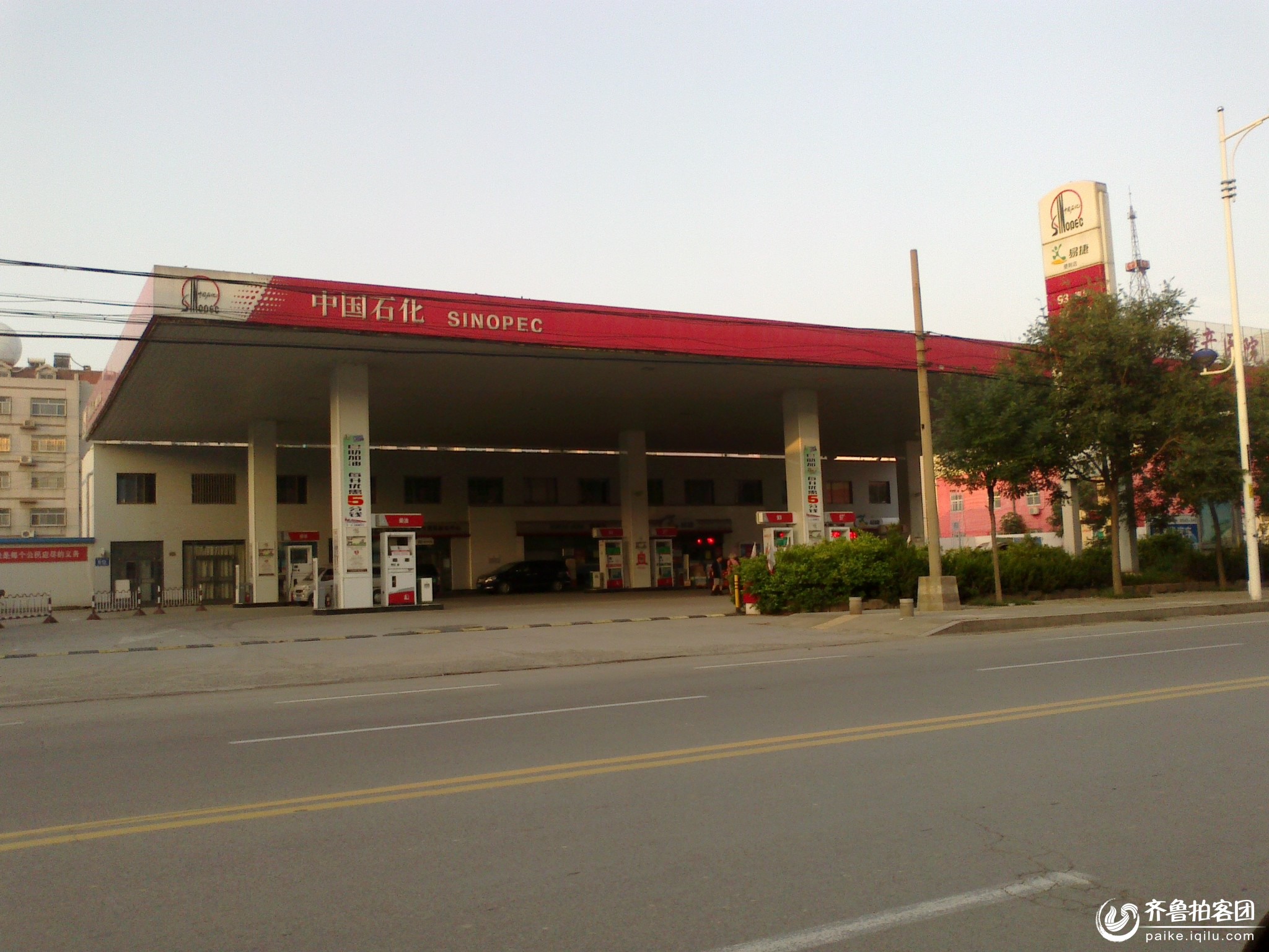 霸气的中石油加油站 - 滨州拍客 - 齐鲁社区 - 山
