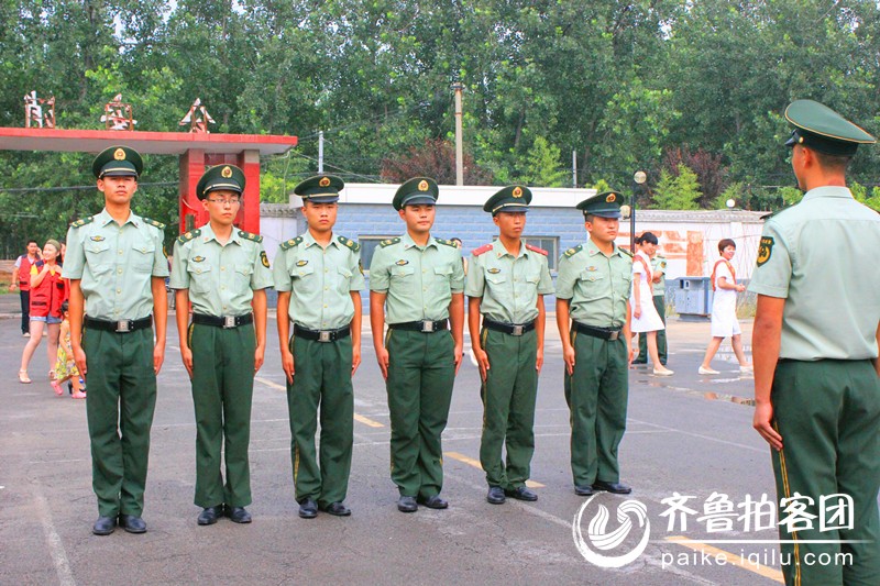 齐鲁拍客庆(八一)走进单县消防大队 - 菏泽拍客