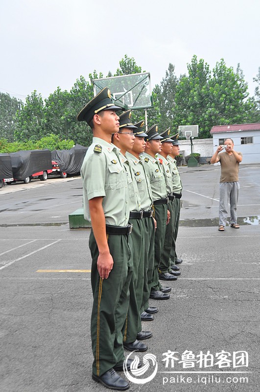 八一节拍客走进单县消防队随拍 - 菏泽拍客 - 齐