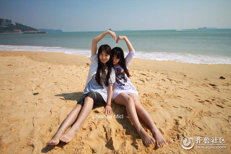 和<em>美女</em>闺蜜一起去<em>看海</em> - 校园<em>美女</em> - 齐鲁社区 -