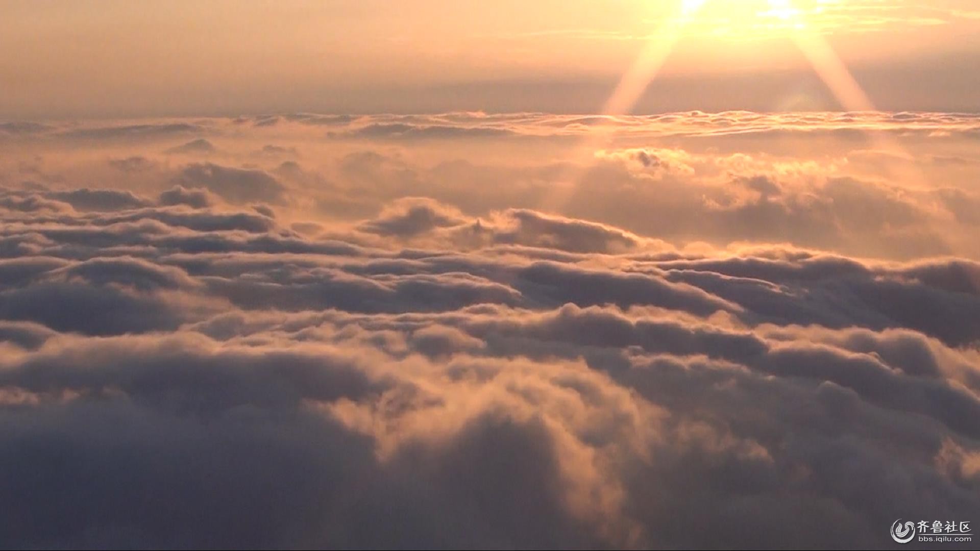 大风起兮云飞扬《泰山云海大观》 - 骑行摄影 