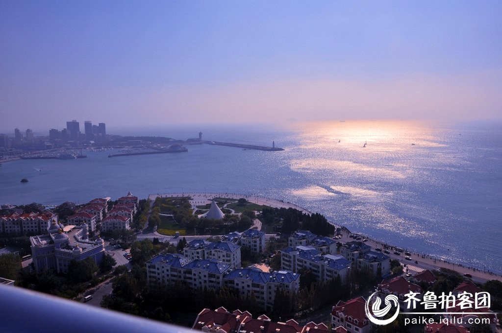 海信大厦顶上拍海景 - 青岛拍客 - 齐鲁社区 - 山