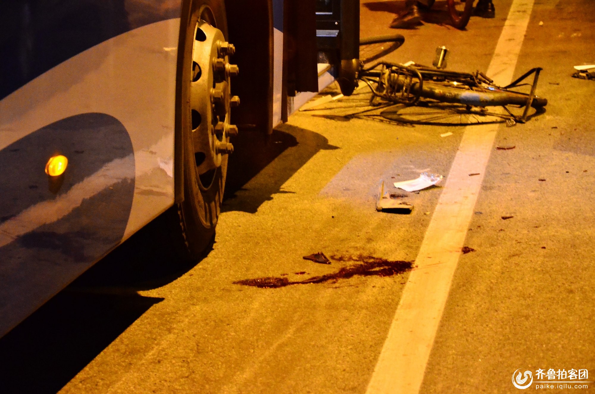 牟平重大交通事故,肇事者驾车逃逸 - 烟台拍客