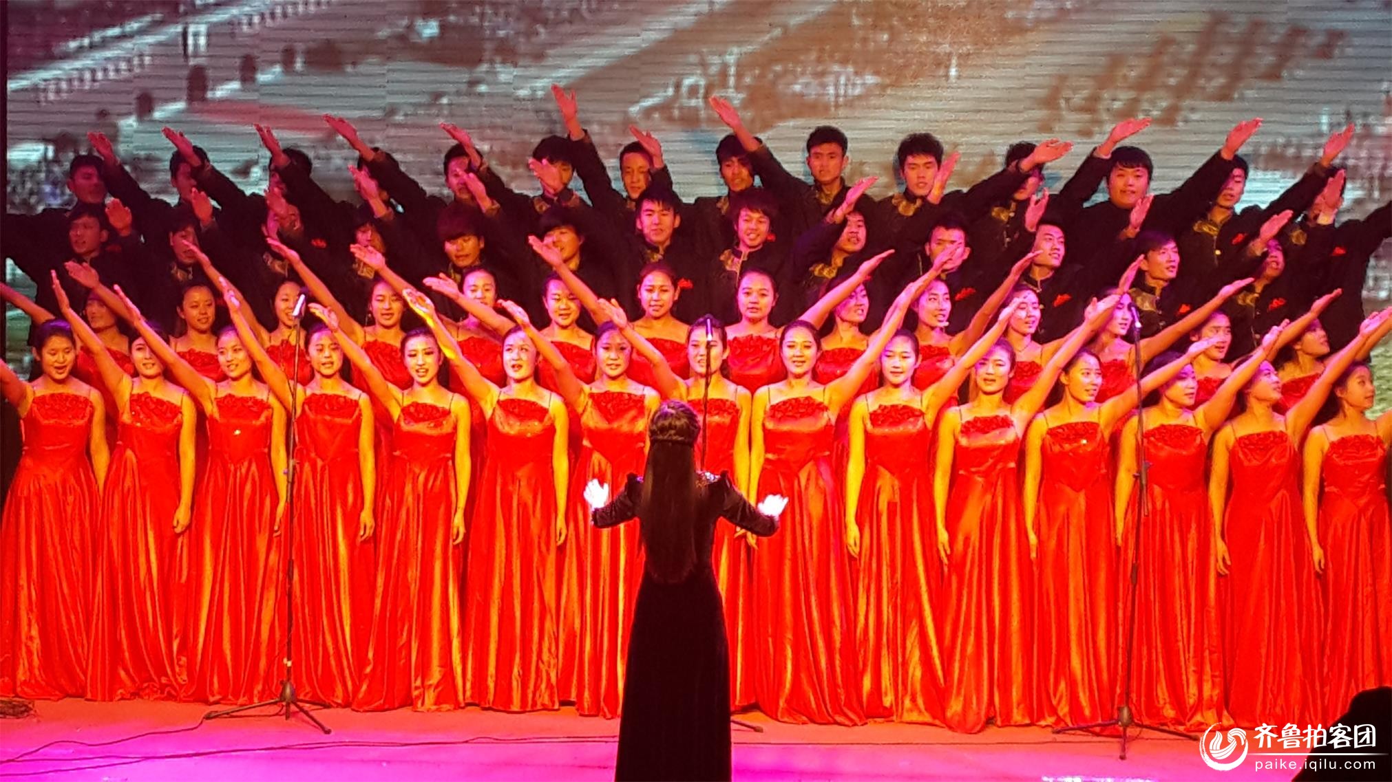 济宁学院2014年音乐系元旦晚会 - 济宁校园拍