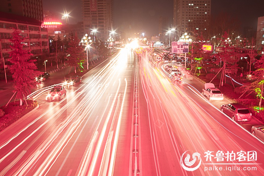 夜景-夜色阑珊 - 济宁拍客 - 齐鲁社区 - 山东最大