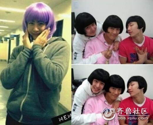 男星扮<em>女相</em>囧照 张亮林志颖郭涛田亮尼坤张根