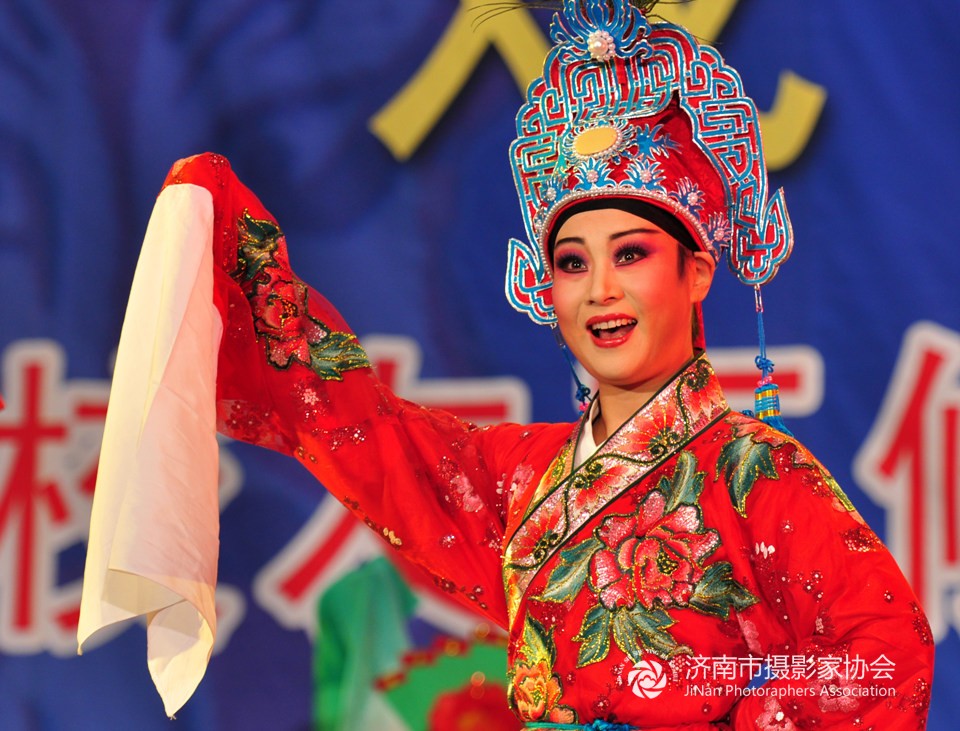 7 五音戏《赵美蓉观灯》------吕凤琴 淄博市五音戏剧院梅花奖获得者.
