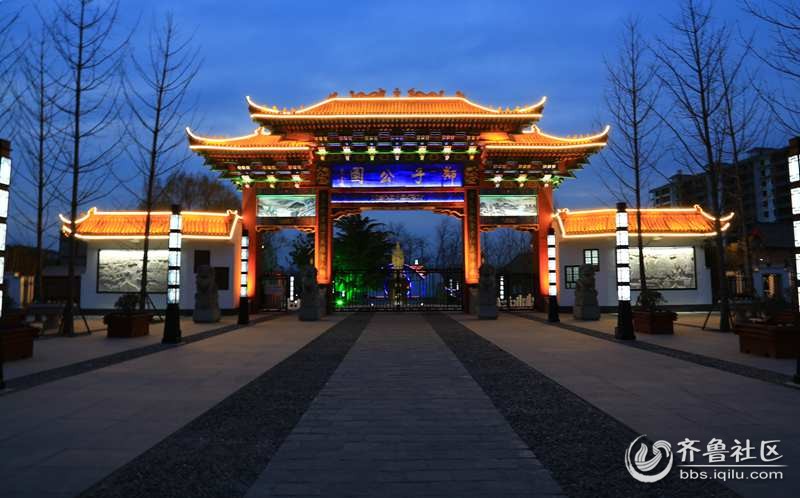 夜色阑珊》--郯子公园-+枣庄民族摄协-+齐鲁社