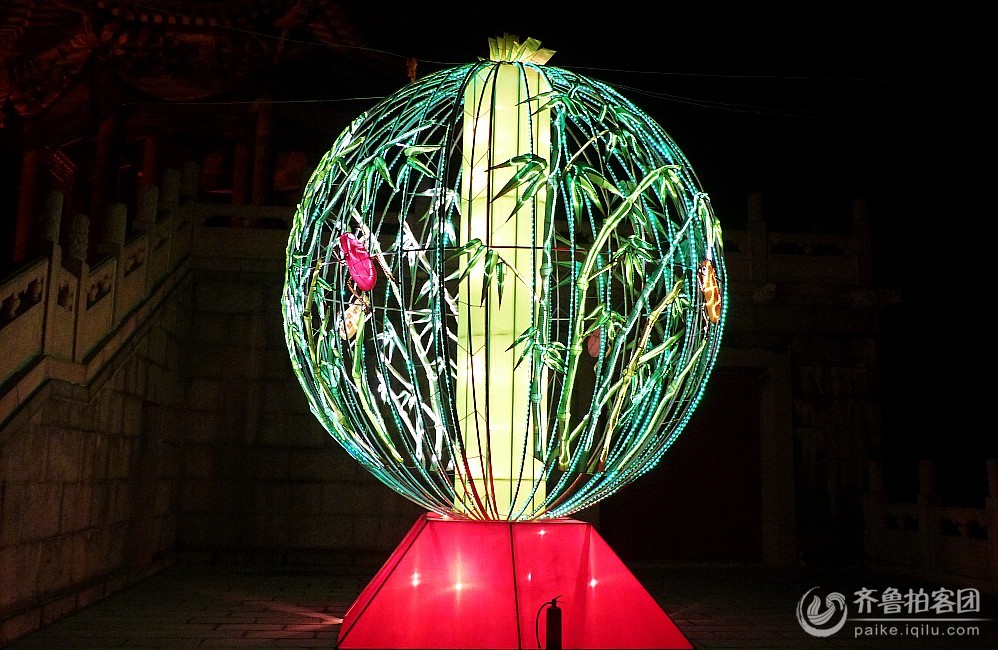 中国梦幻聊斋城元宵节大型雾灯会 - 淄博拍客