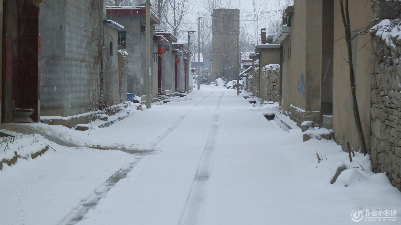 2014年的第一场 雪来的 正是 时候  - 临沂拍客 - 齐