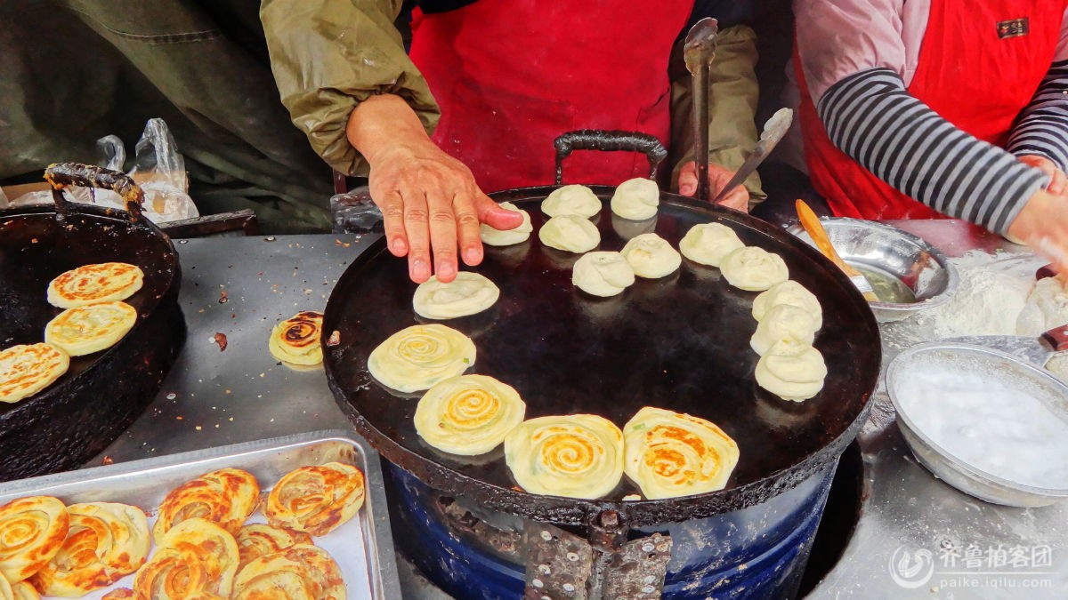 【拍民俗】 济南名吃 油旋 - 济宁拍客 - 齐鲁社