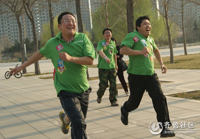 淄博宏仁堂员工十公里长跑活动掠影 - 淄博论坛