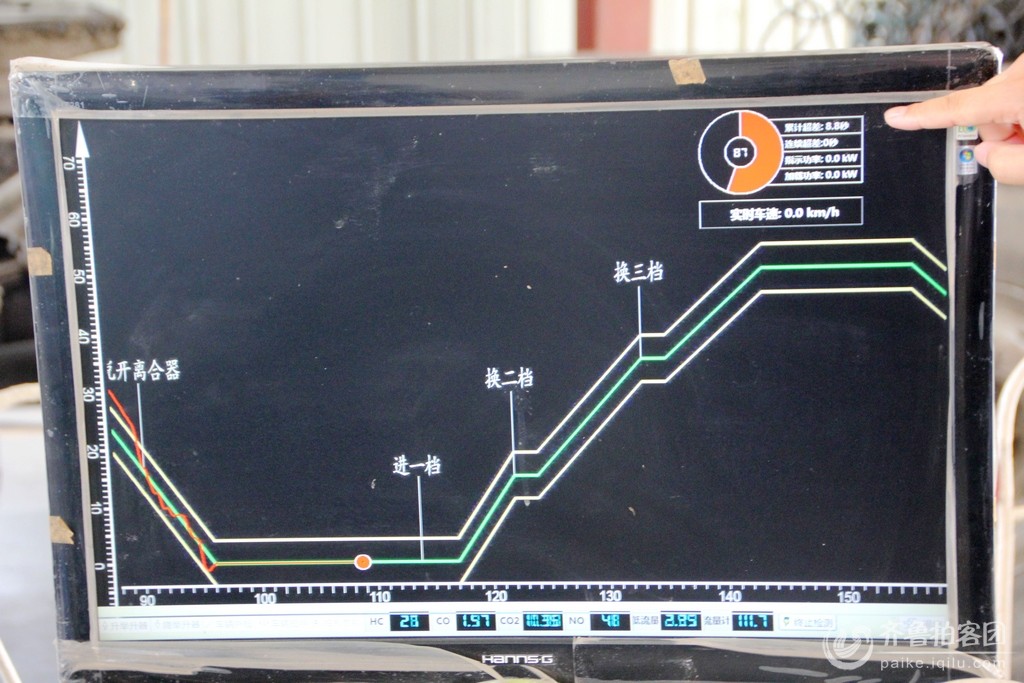齐鲁拍客走进桃都机动车环保检测站纪实 - 泰安
