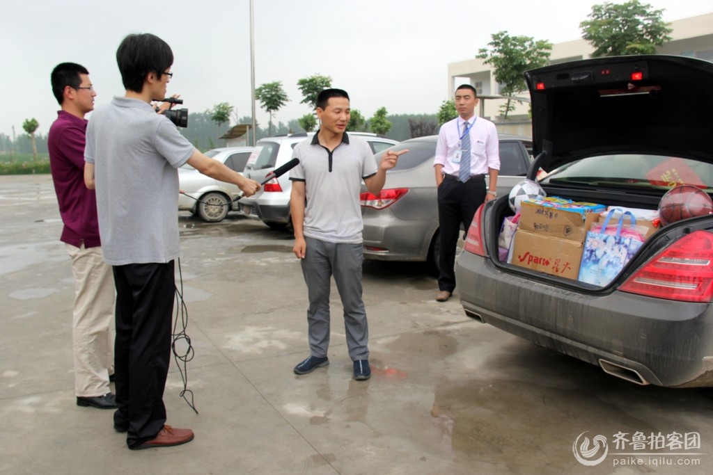 济宁鸿润食品有限公司爱心圆梦活动--走进柘沟