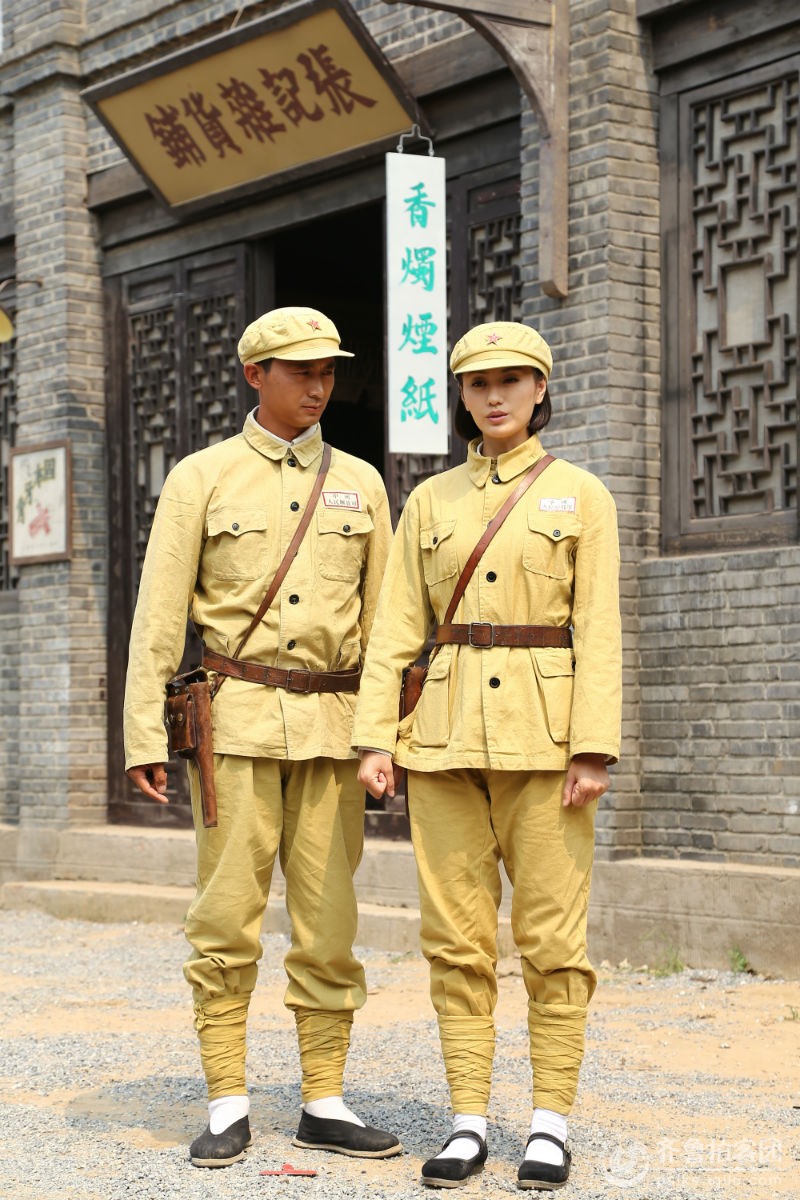 郓城武打演员宋淑鑫在《刺刀英雄》中剧照 - 菏