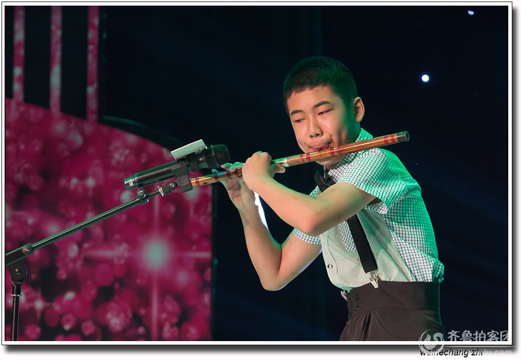 吹笛子的少年--安丘少儿才艺大赛纪实 - 潍坊拍