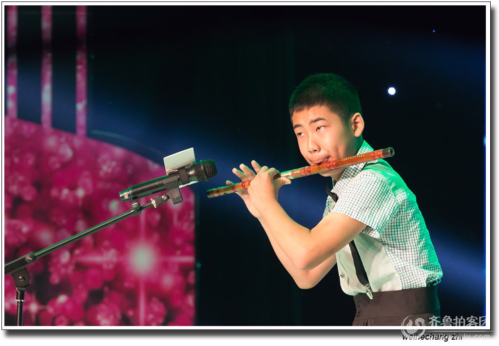 吹笛子的少年--安丘少儿才艺大赛纪实 - 潍坊拍