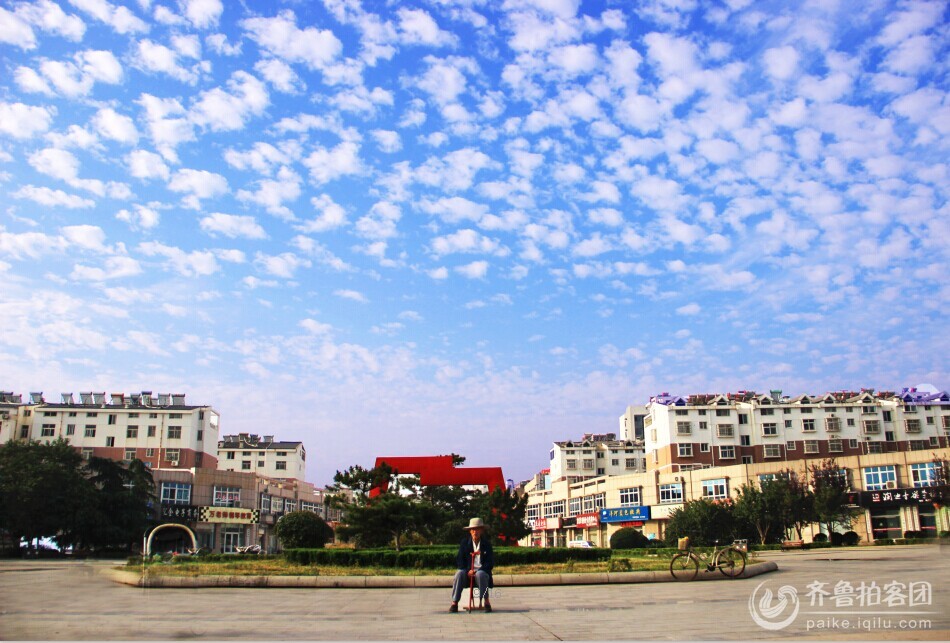 美丽的沂南县城图片