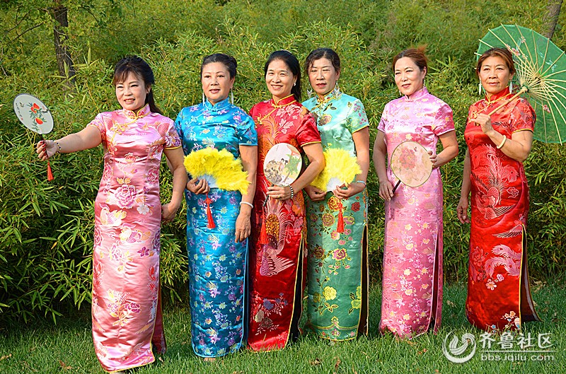 <em>旗袍姐妹</em>相聚淄博植物园 - 淄博摄影联盟 - 齐鲁