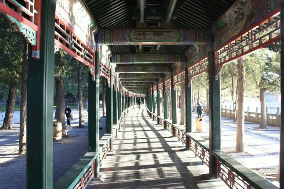 古代长廊设计图
