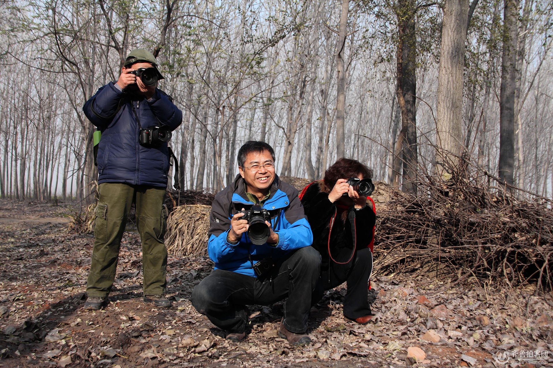 黄河岸边的齐鲁拍客--黄河巡视员没时间 - 菏