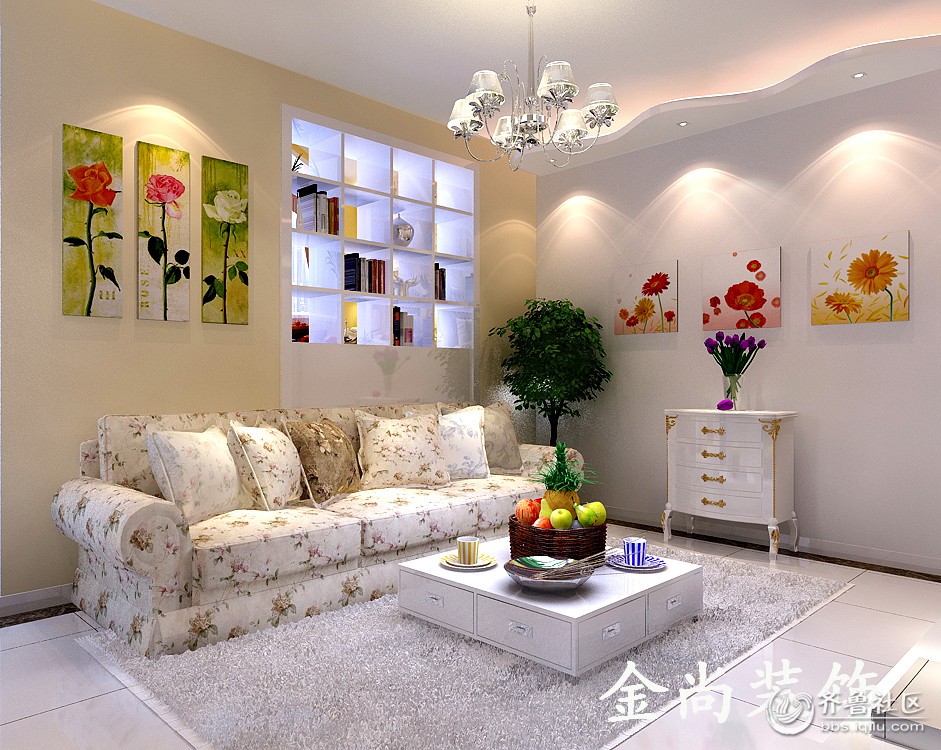 小房间也能打造出大格局,田园小清新吸引你的