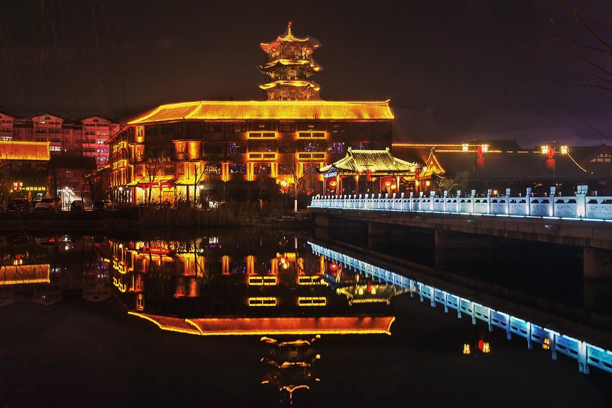 青州古城春节采风…"夜景(2)"