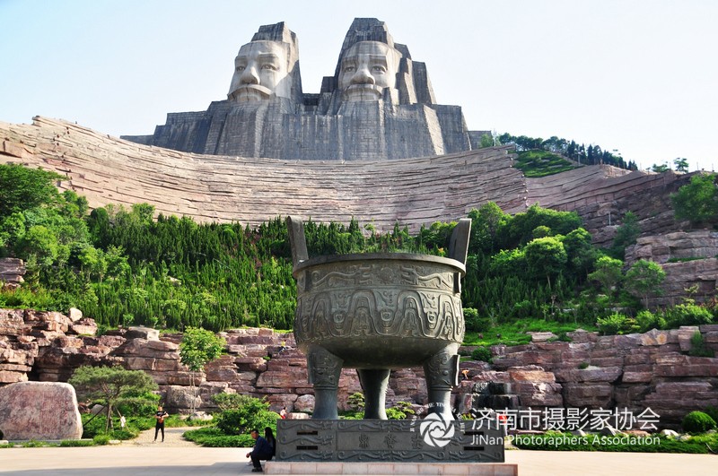 郑州黄河风景炎黄广场