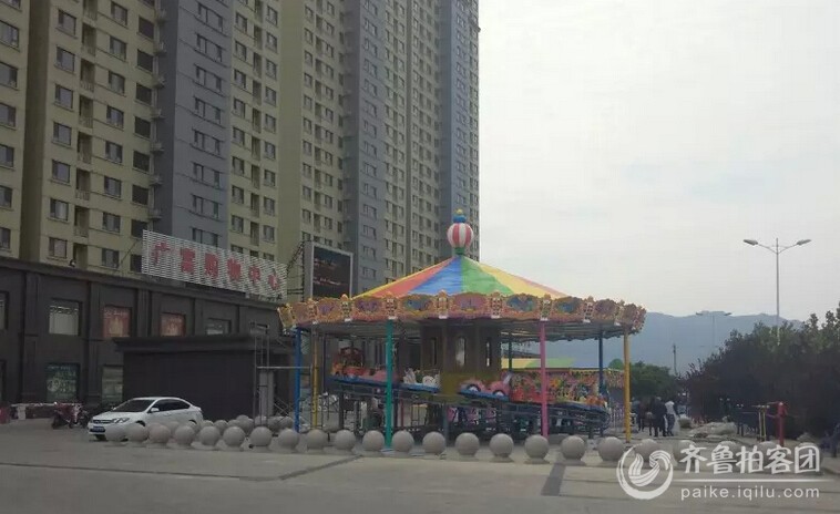 青阳镇广富集团打造的醴泉游乐场生意红火 - 滨