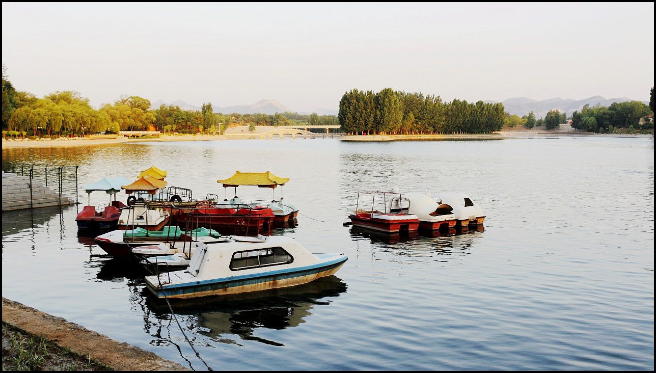 青州南阳湖晨景