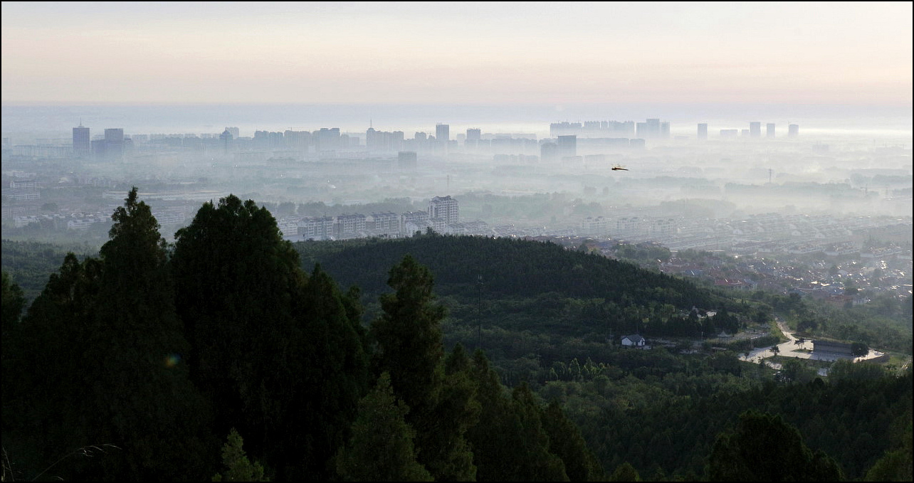 青州东城区晨景