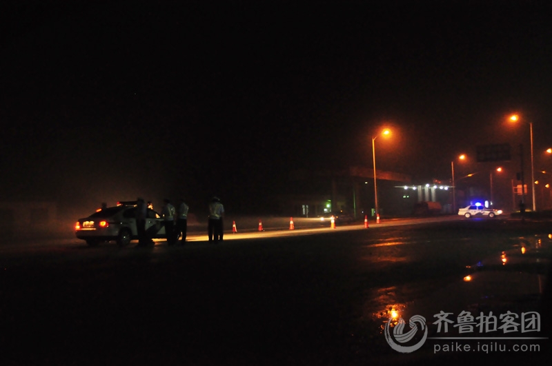 拍客在现场:郯城阳煤集团(恒通化工)氯气泄露