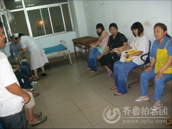 拍客在现场:郯城阳煤集团(恒通化工)氯气泄露