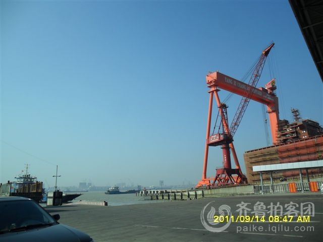 靖江八圩汽渡口(每天运送客货车辆往返江阴等