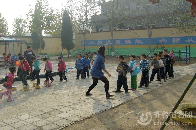 官庄幼儿园开展幼儿户外体育游戏比赛活动 - 潍