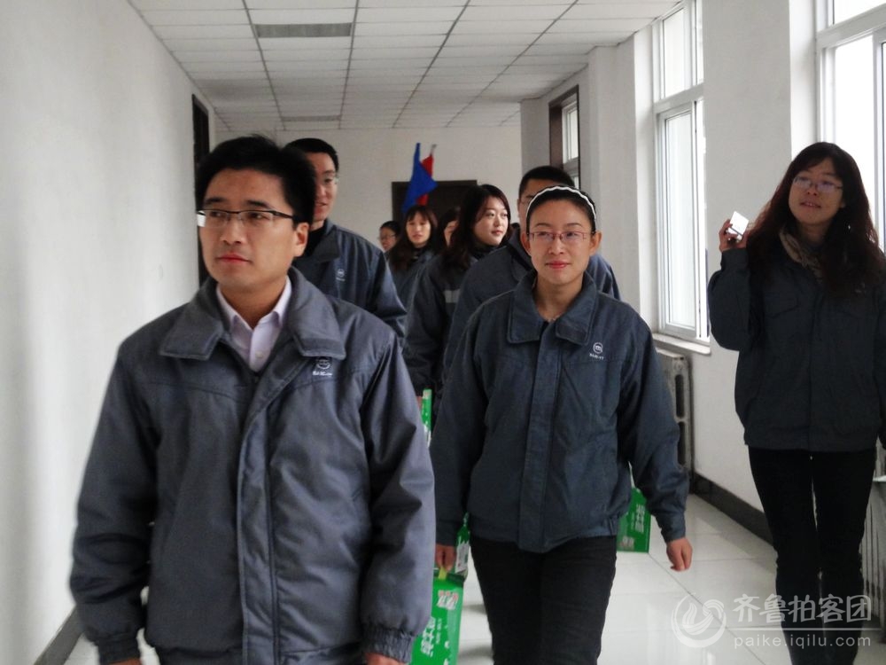 回报社会送温暖,烟台福山上汽实业员工走进门