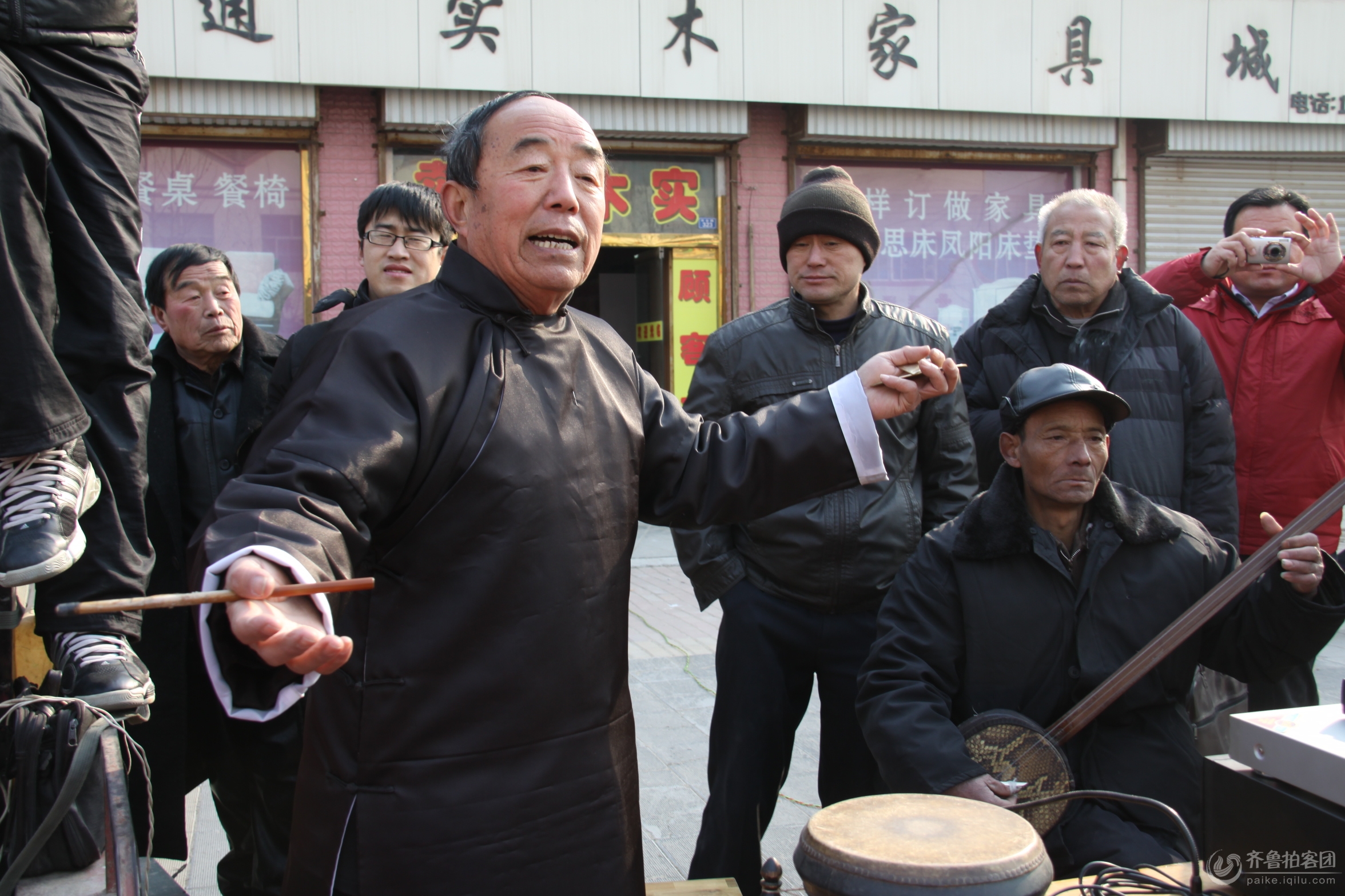 民间艺人兰尊侠表演鲁北大鼓1.JPG