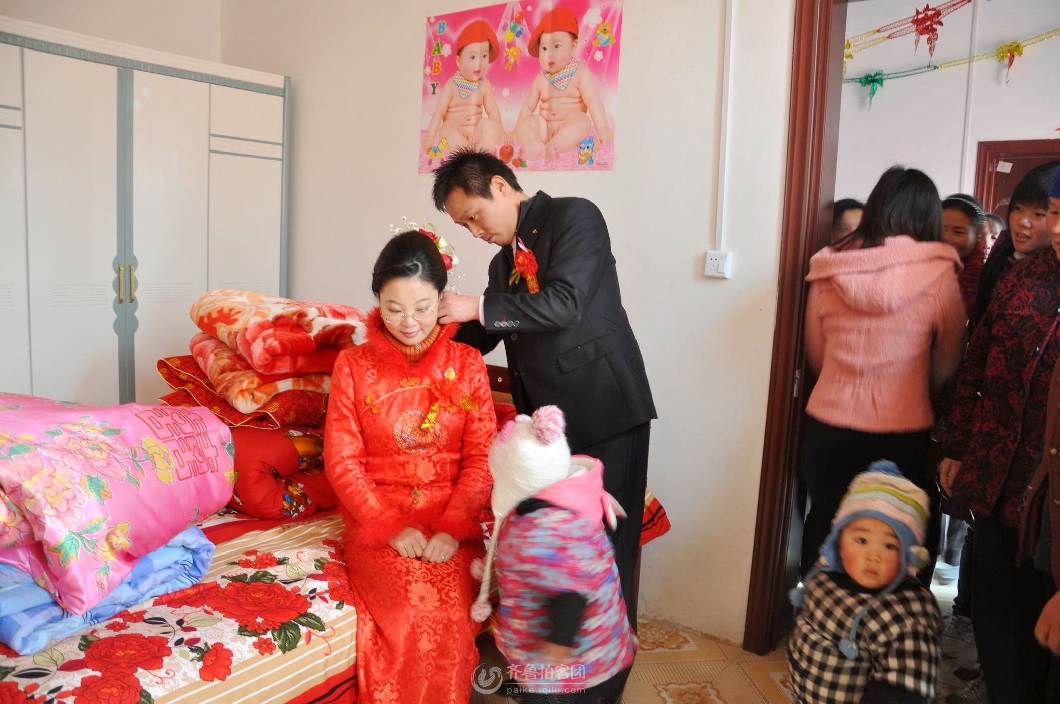 想叫新娘子抱抱——农家婚礼