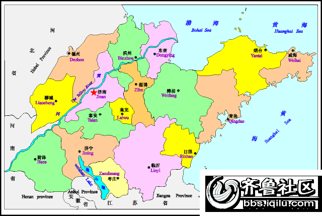 潍坊地图 日照地图 临沂地图图片