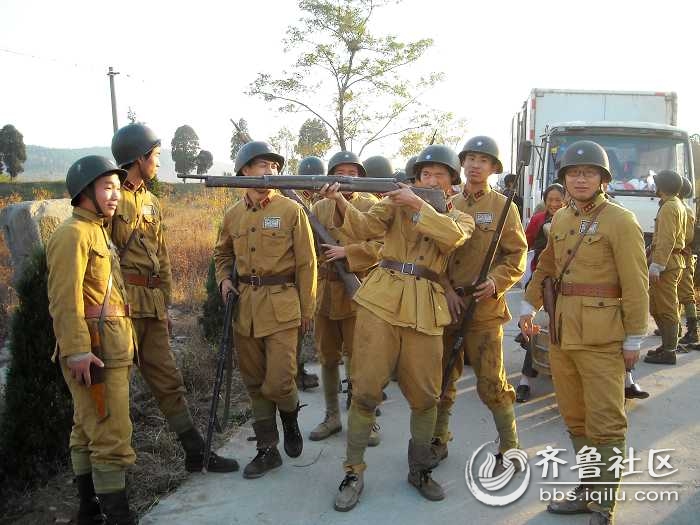 永安百花园变成野战场--电视剧《铁道游击队2