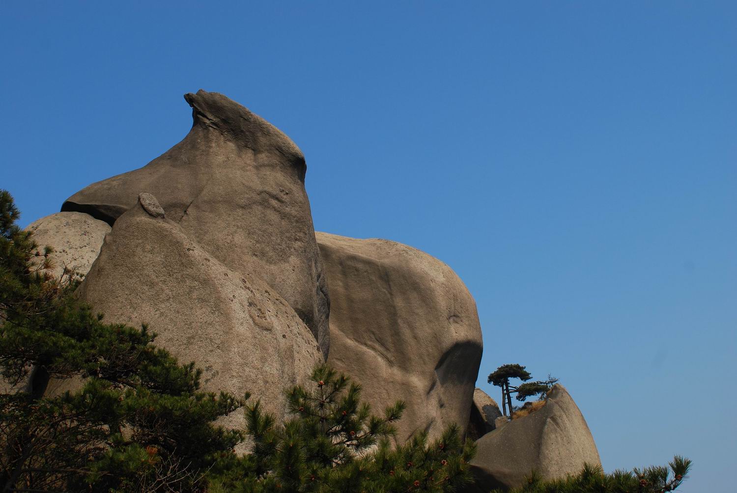 一柱擎天----天柱山